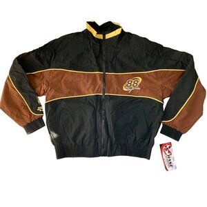 Vintage Dale Jarrett 88 UPS NASCAR Windbreaker Jacket Size L Chase Authentic NOS